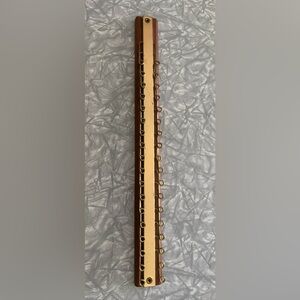 Vintage Dante American Walnut Tie Rack Mid Century